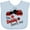 AE-Light Blue, variant on Inktastic My Daddy Loves Me with Cute Ladybugs Boys or Girls Baby Bib