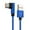 Blue, variant on Nylon Braided USB C Cable - 90° Angle, 6A Fast Charging & Durable - Data Cable for Phones/Tablets