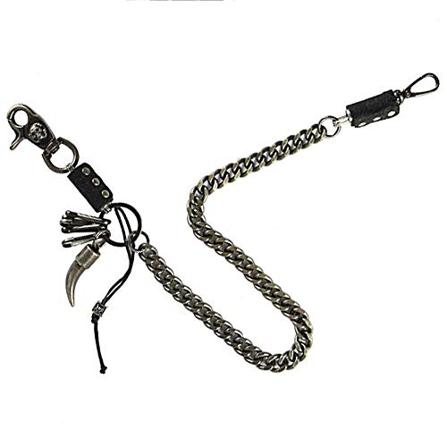 black wallet chain