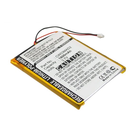 Batteries N Accessories BNA-WB-L8821-PL Player Battery - Li-ion, 3.7V, 1800mAh, Ultra High Capacity - Replacement for Cowon CMW03MAD2 Battery