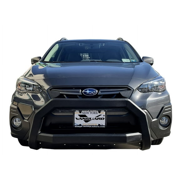 Vanguard Off-Road Front Automotive Push Bar, 3" Extruded Aluminum for Subaru Outback 2019-2022 Black