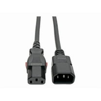 Tripp Lite 2ft Locking C13 to C14 PDU Style Power Extension Cord Cable P004L02