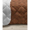 thumbnail image 3 of Autumn Damask Down Alternative Comforter, Composition of Floral Like Damask Inspired Retro Design Ethnic Feels, Microfiber Quilt for All Season, 5 Sizes, Ruby Emerald White, by Ambesonne, 3 of 3