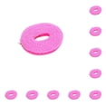 thumbnail image 3 of Wosthever Tendedero antideslizante a prueba de viento engrosado extensible secado retráctil ropa cuerda Camping hogar terraza Accesorios Rosa 10piezas, 3 of 6