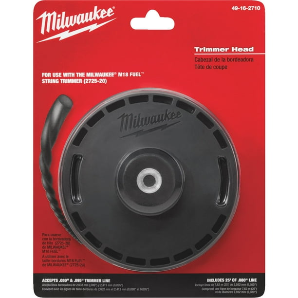 milwaukee m18 fuel replacement trimmer head