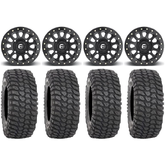 Fuel Vector Beadlock 15" Wheels 33" XCR350 Tires Polaris RZR XP 1000 / PRO XP / Ranger XP 900/1000