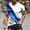Blue, variant on WXLWZYWL Designer Graphic T Shirts for Men Plus Size Short Sleeve Roubd Neck Digital Printing Pullover Top Summer Sport Fitness Tee Shirt Blouse