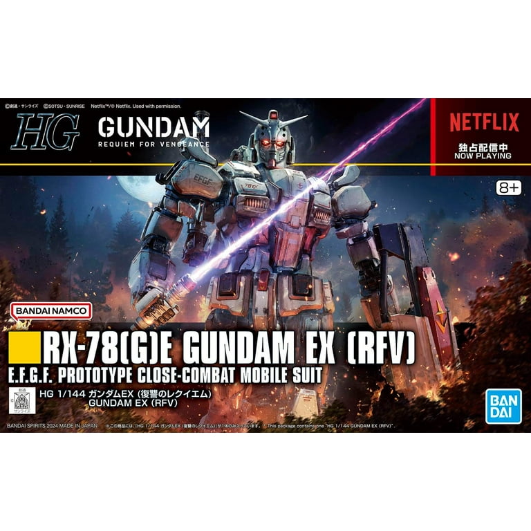 Bandai Hobby Gundam: Requiem for Vengeance RFV 1/144 Model Kit