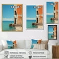 thumbnail image 4 of Designart "Coastal Simplicity Photo III" Nautical & Beach Floater Framed Wall Art Living Room, 4 of 7