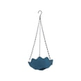 thumbnail image 2 of Wavy Edge Hanging Bird Feeder, 15.7" Tall Plastic Tray Feeder with Chains, 3-Color Option for Backyard Birds, 2 of 6