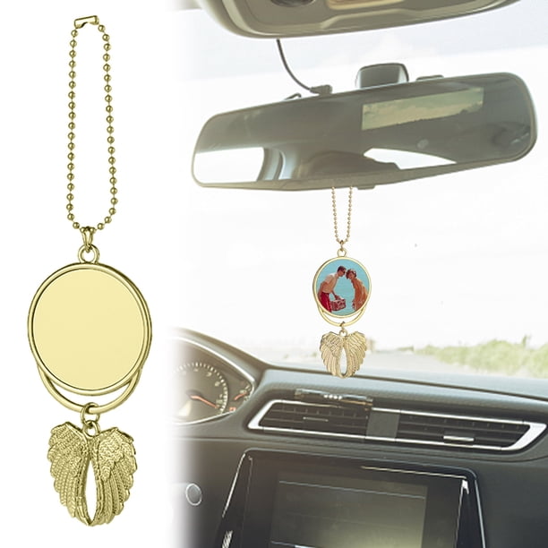 Angel AlloyPendant colgante de coche puede contener decoraciones de regalo de fotos Wmkox8yii HKAHFKAH709
