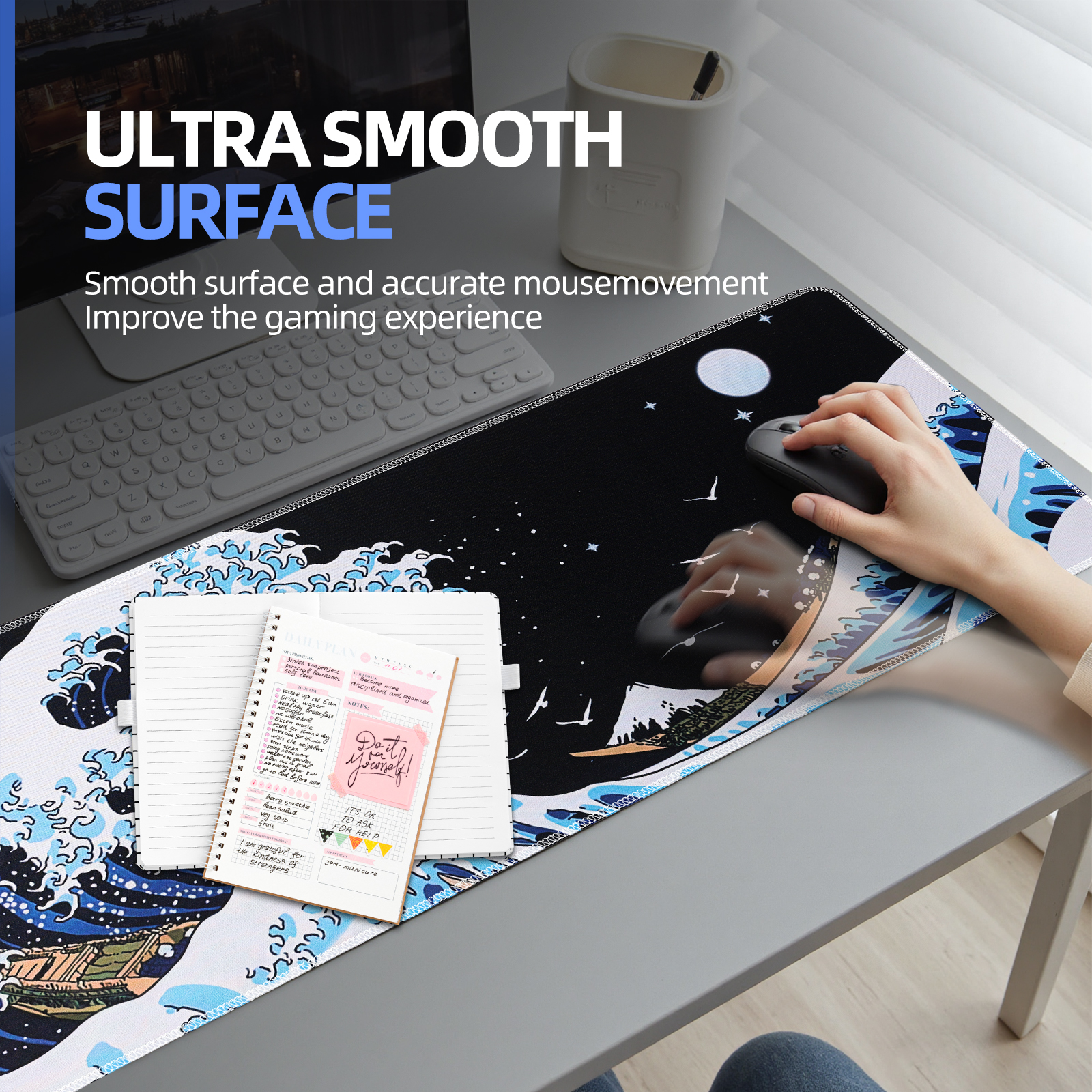 Extended Large Gaming Mouse Pad 31.5" x 11.8" photo 5