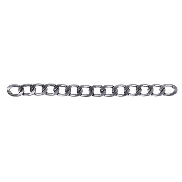 Metal Craft Chain, Easy to Cut Jewelry Making Chain Elegant Aluminium  32.8ft Widely Used for Bracelet (Silver)