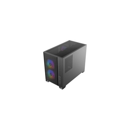Antec FLUX M M-ATX対応 強化ガラスパネル搭載 冷却型ミニタワーPCケース