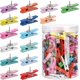 thumbnail image 1 of 100Pcs Push Pin with Wooden Clips Tacks for Cork Board Artwork for Bulletin Board Crafts Arts Projects Photo Supplies, 1 of 4