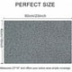 thumbnail image 1 of Alfombra de ducha, alfombra de baño de esponja de PVC antideslizante, alfombra de baño de secado rápido, alfombra de drenaje antibacteriana antimoho 60 x 40 cm (gris), 1 of 1