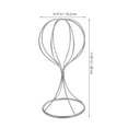 thumbnail image 2 of HONMEET Hat Rack Shelf Metal Elevated Structure 1Set for Clothing Store Equipment, 2 of 8