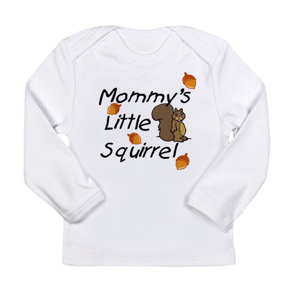 CafePress - Mommy_Squirrel Long Sleeve T Shirt - Long Sleeve Infant T-Shirt