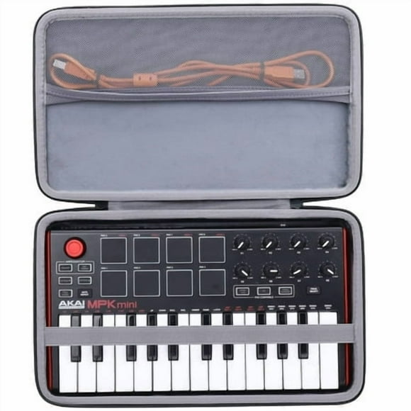 Co2Crea Coque Rigide de Remplacement pour Akai Professionnel Mpk Mini Mkii/Mpk Mini Play 25 Touches Usb Midi Clavier Contrôleur