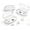 White, variant on 3-in-1 Wireless Earbuds,Open Ear Clip-on, In-Ear & Sleep Earbuds, Bluetooth 6.0 Headphones with Multi-Wear Design, Built-in Mic, Power Bank Function,Comfort Fit for Women Men Daily Travel Workout