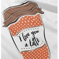 thumbnail image 5 of Love You Latte Adorable Coffee Pun Toddler Boy Girl T Shirt Infant Toddler Brisco Brands 18M, 5 of 6