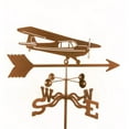 thumbnail image 1 of EZ Vane EZ1007-DK High Wing Airplane Weathervane with Deck Mount, 1 of 1