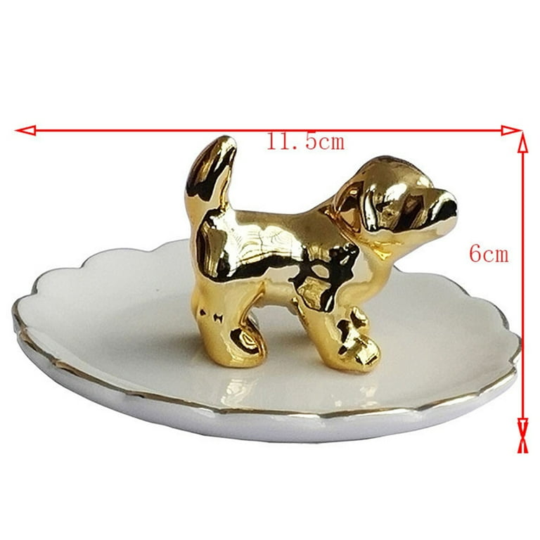 Dog ring holder dish sale