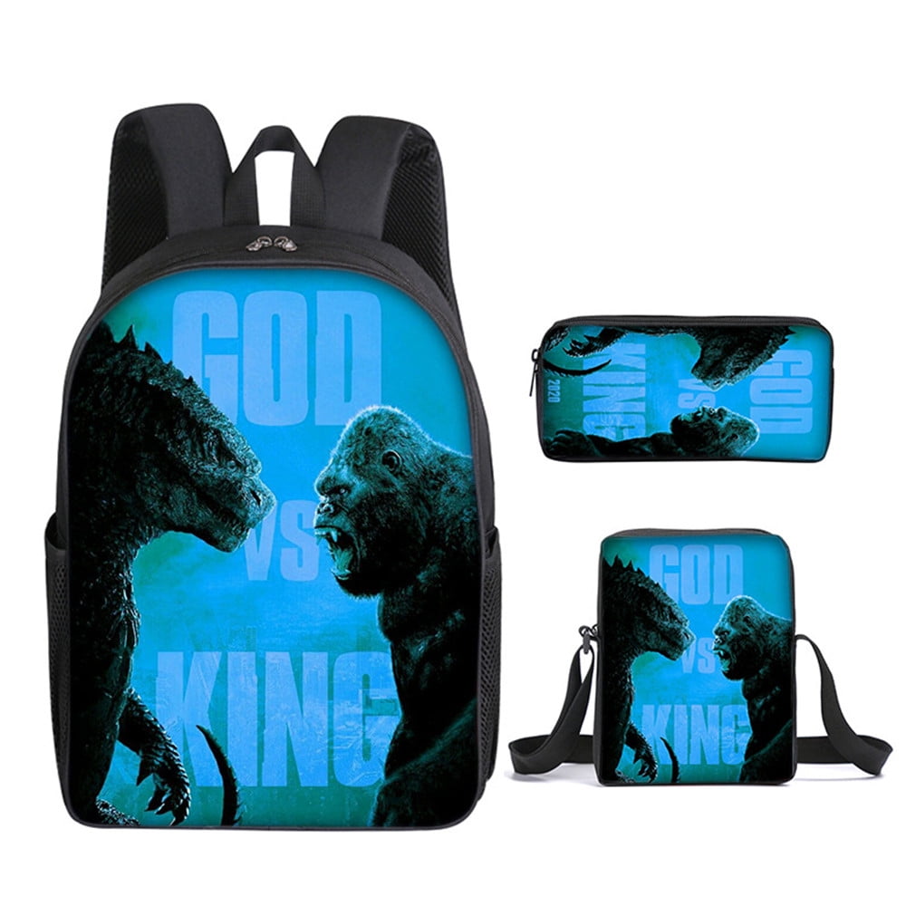 Godzilla Backpack, King of Monsters Kids Rucksack School Bag