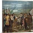 thumbnail image 1 of ARTCANVAS The Surrender Of Breda 1635 Canvas Art Print by Diego Velazquez - Size: 36" x 36" (0.75" Deep), 1 of 9