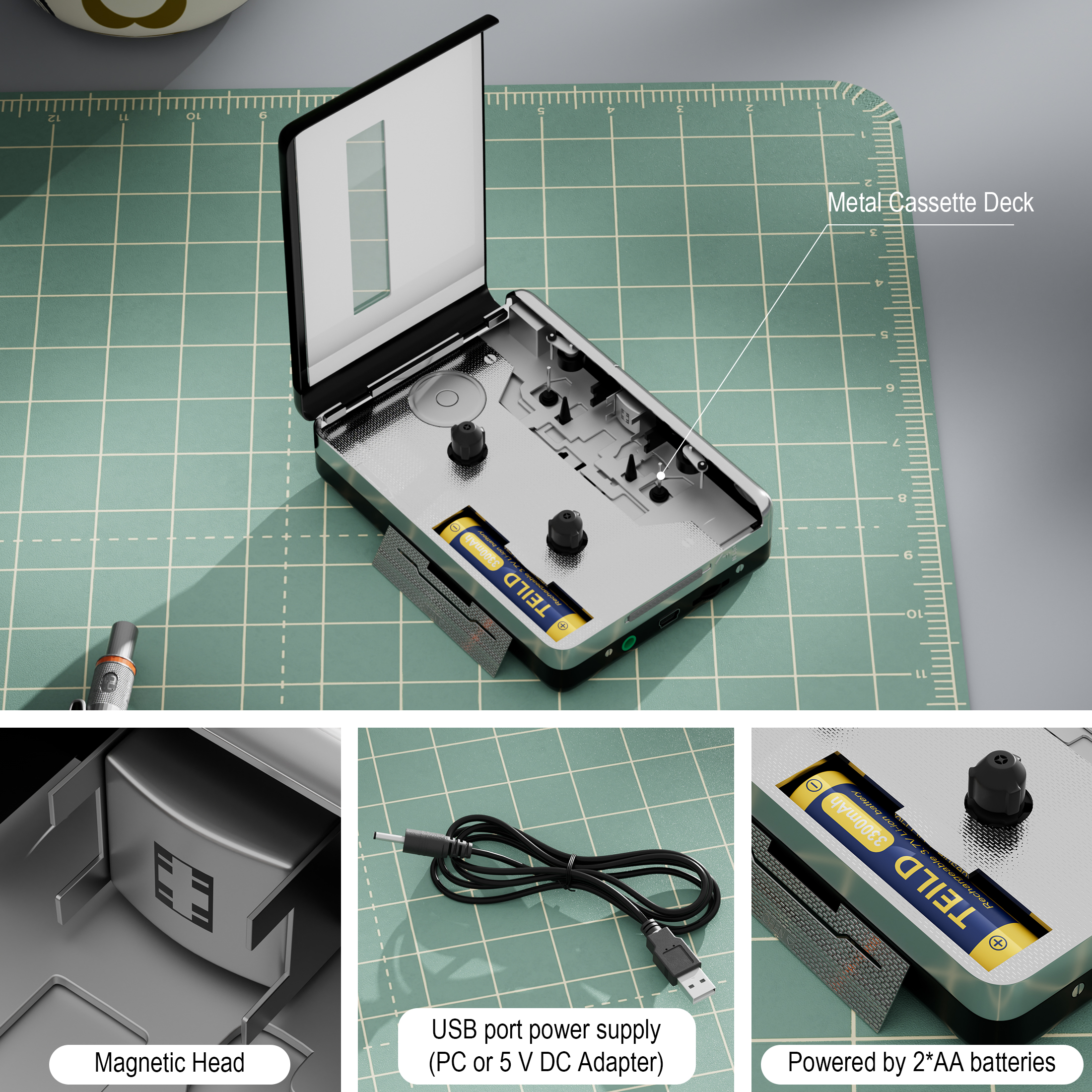Reshow Portable Walkman Cassette Player photo 4