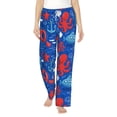 thumbnail image 2 of Lsque Nautical Animals Print Women's Pajama Pants, Lounge Pant - Comfortable Home Wear,Elastic Waistband, Stylish Design-XX-Large, 2 of 9