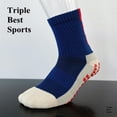 thumbnail image 3 of 1 Par Modelo de flecha Trusox calcetines de en interiores deportivo fútbol antideslizantes Badminton ciclismo baloncestopangjing, 3 of 4