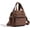 Coffee, variant on Women's Cute Handbag Purse Small Canvas Pouch Cosmetic Shoulder Bags Crossbody Mini Boho Messenger Bag
