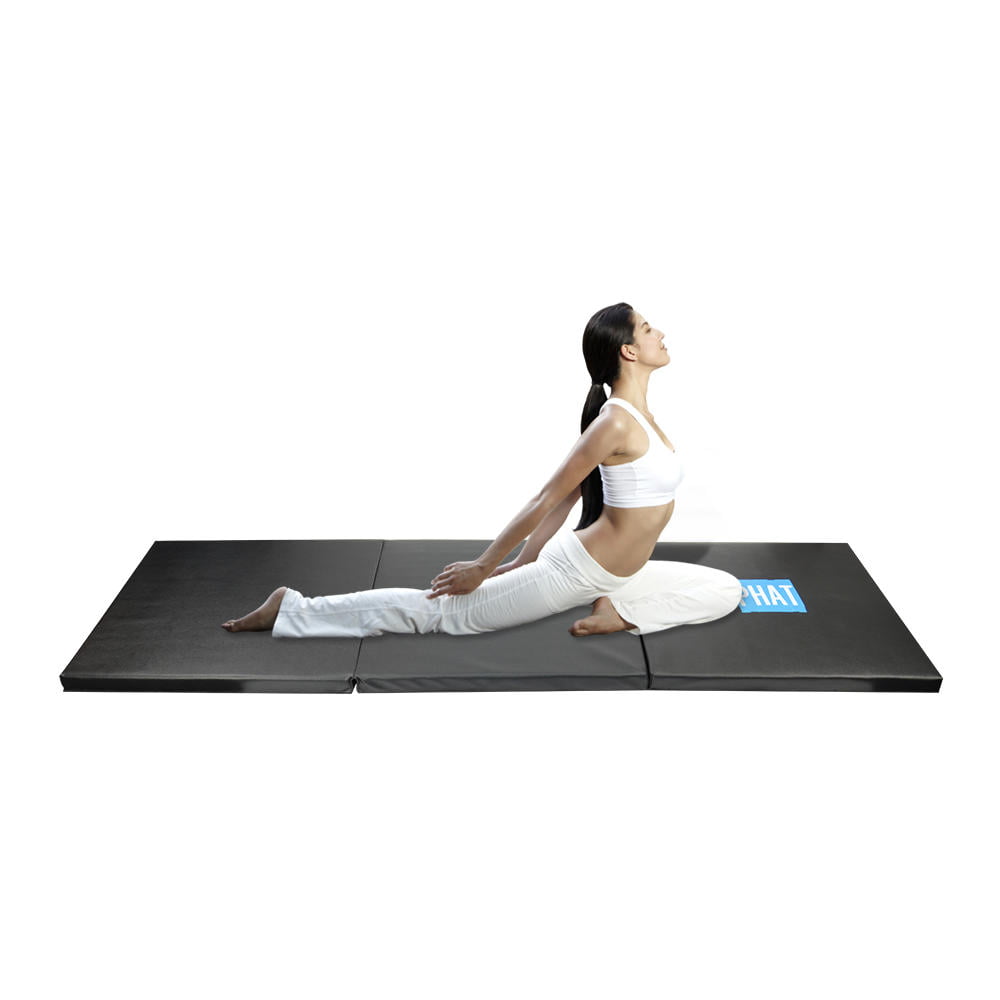 PHAT® Gymnastics Mat Thick Folding 3 Panel Sports Gym Mat Fitness Aerobics Yoga 