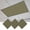 Dark Avocado Green, variant on Black Magnetic Fluorescent Light Covers for Ceiling Lights 2 x 4 Feet, Pure Black Office Classroom Kitchen Drop Ceiling Light Covers Lighting Filters Shade Panel 1 Pack
