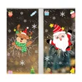 thumbnail image 1 of Adornos navideños Adhesivos navideños para ventanas - Adhesivos para ventanas de vidrio, adhesivos para ventanas de invierno Película estática para ventanas de vidrio Decoración de, 1 of 4