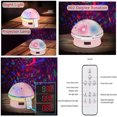 thumbnail image 4 of LED Starry Night Sky Projector Lamp, Rotation Star Projector Night Light Kids Twinkle Lights, Pink, 4 of 4