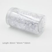 Only Keycap, Backlit Crystal Translucents Keycap 132Pcs MDAs Profile Thicken Keycaps for 61/62/68/71/81/84/