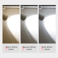 thumbnail image 5 of Foco LED COB para riel de 12 W, 20 W y 30 W, iluminación interior, CA 220 V, 240 V, ángulo ajustable, foco para tienda de ropa, probador, 5 of 5