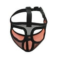 thumbnail image 2 of Short Snout Breathable Mesh Mouth Muzzle for Biting Full Mesh Orange M, 2 of 8