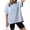 Light Blue, variant on Cute Summer Tops for Women 2025 Tshirts Shirts for Women Cropped Womens Blouses Dressy Casual Cotton Short Sleeve Workout Tops for Women Loose Fit my items saved for later