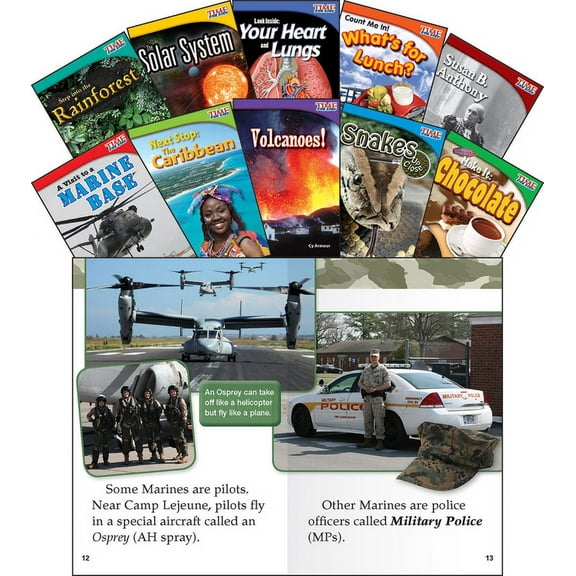 Time for Kids(r) Informational Text: Time for Kids(r) Informational Text Grade 2 Readers Set 3 10-Book Set (Other)