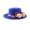 A, variant on Fashion Women's Hat ,Hats for Women Wide Brim Panama Hat Dress Felt Hats with Vintage Floral Decor Mother's Day Gift