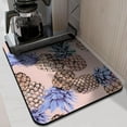 thumbnail image 2 of Sunshine Pineapple Dish Drying Mat, Tropical Hawaiian Fruit Summer Yellow Golden Absorbent Kitchen Mat, 2 of 4