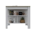thumbnail image 3 of FMFURNITURE Brooklyn Kitchen Island with Open Storage Engineered Wood Light Oak, 3 of 6