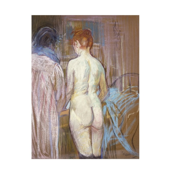 Trademark Fine Art Pictufy Women1893a1895 Canvas Wall Art