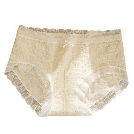 

zuwimk Womens Panties Women s Lace Underwear Panties Soft Stretchy Hipster Panties Briefs B One Size