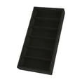 thumbnail image 3 of Tachiuwa Glasses Display Tray Eyeglasses Display Case Lightweight Eyewear Storage Box Black, 3 of 9