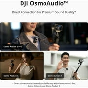 DJI MIC 2 Wireless Microphone Transmitter (1 TX), Shadow Black