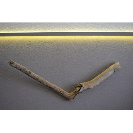 36 Inch Strip Fixture - LAMINATED POSTER Led Drift Wood Antler Wood Led Strip Lighting Poster Print 24 x 36